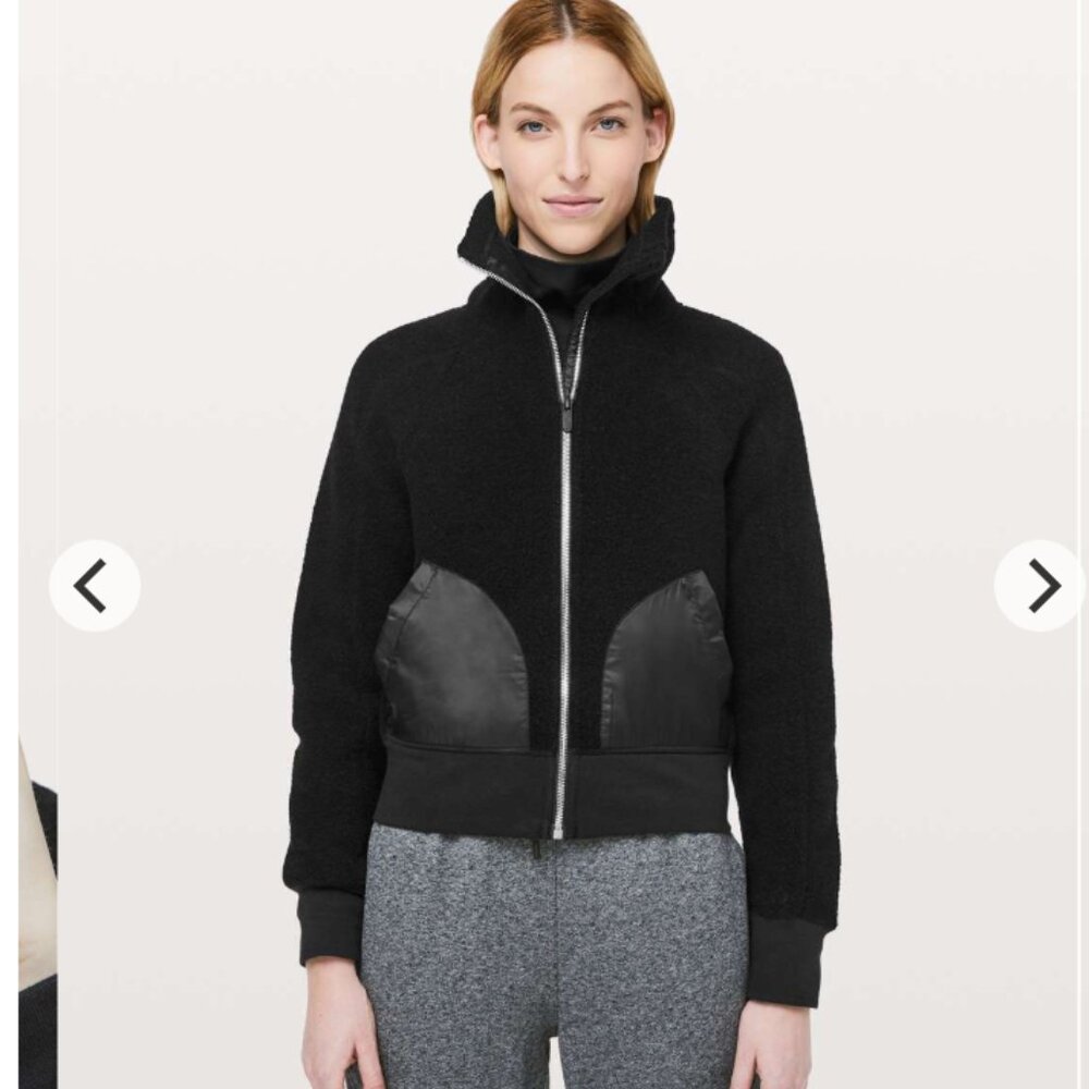 Lululemon So Sherpa Bomber Jacket